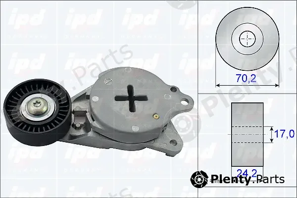 IPD 15-3803 — Belt Tensioner, V-ribbed belt