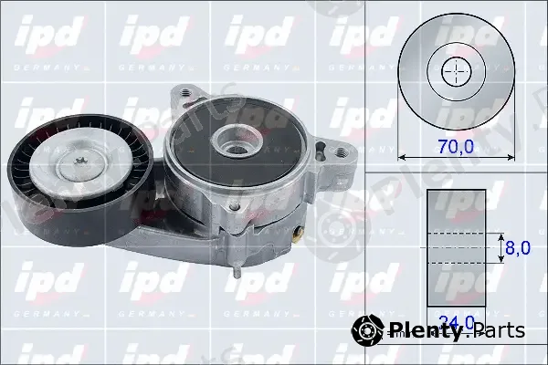 IPD 15-3905 — Belt Tensioner, V-ribbed belt