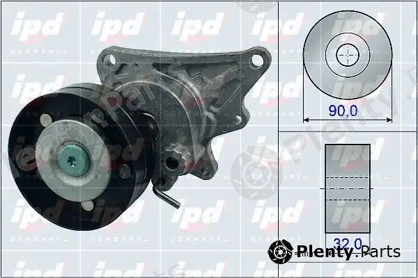 IPD 15-4011 — Belt Tensioner, V-ribbed belt