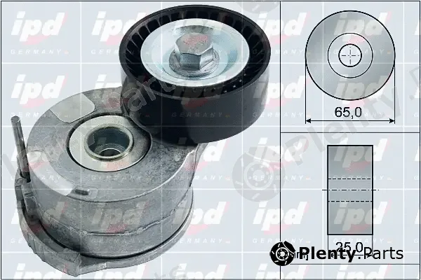 IPD 15-4033 — Belt Tensioner, V-ribbed belt