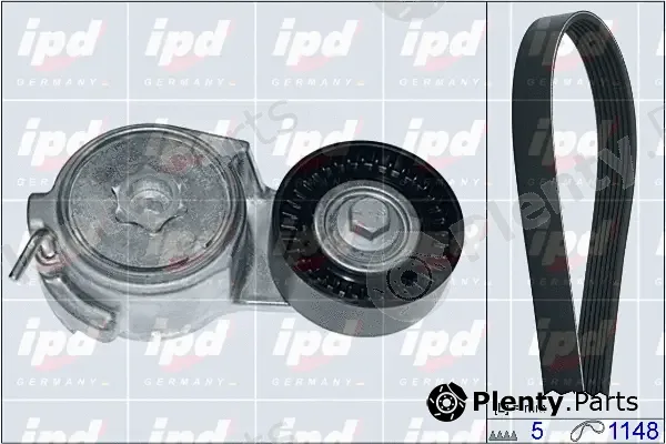 IPD 20-1808 — V-Ribbed Belt Set