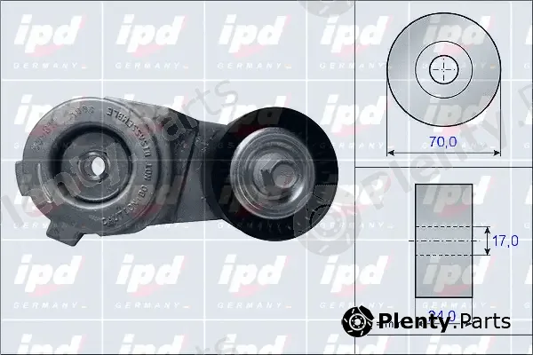 IPD 15-3956 — Belt Tensioner, V-ribbed belt