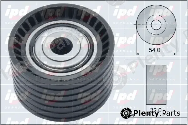 IPD 15-4111 — Deflection/Guide Pulley, timing belt