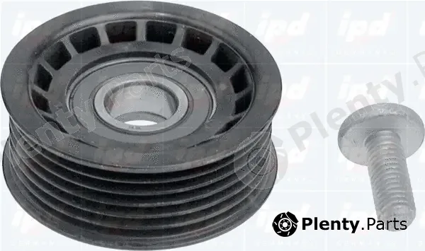 IPD 15-3204 — Deflection/Guide Pulley, V-ribbed belt