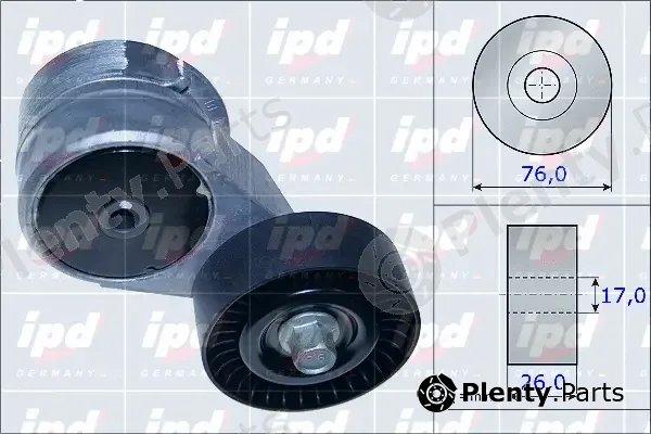 IPD 15-3864 — Belt Tensioner, V-ribbed belt
