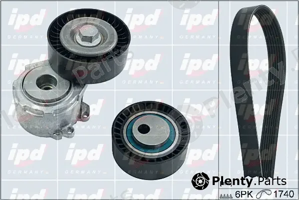 IPD 20-1809 — V-Ribbed Belt Set