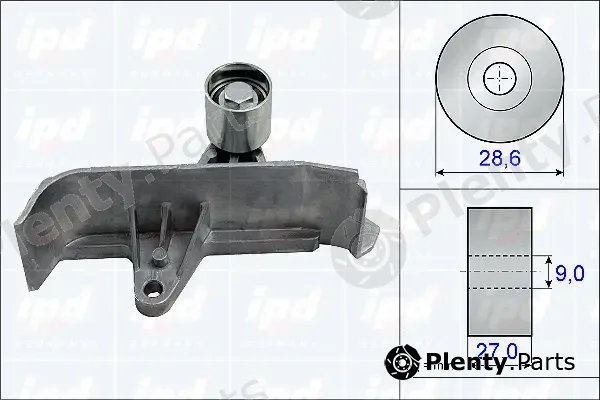 IPD 15-3826 — Deflection/Guide Pulley, timing belt