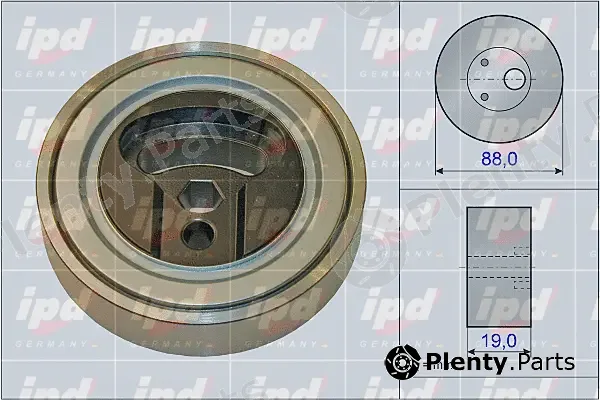 IPD 15-3989 — Tensioner Pulley, V-ribbed belt