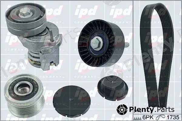 IPD 20-1858 — V-Ribbed Belt Set