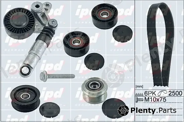 IPD 20-1876 — V-Ribbed Belt Set