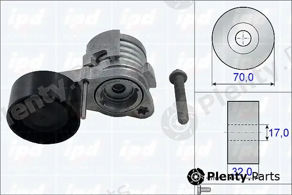 IPD 15-3809 — Belt Tensioner, V-ribbed belt