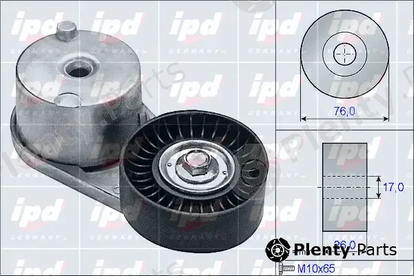 IPD 15-3940 — Belt Tensioner, V-ribbed belt