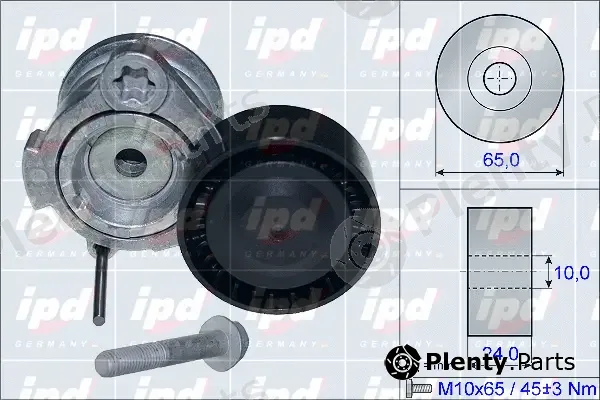 IPD 15-3877 — Belt Tensioner, V-ribbed belt