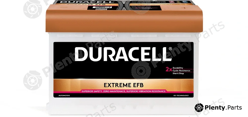 Duracell 012575110801 — Starter Battery Extreme EFB