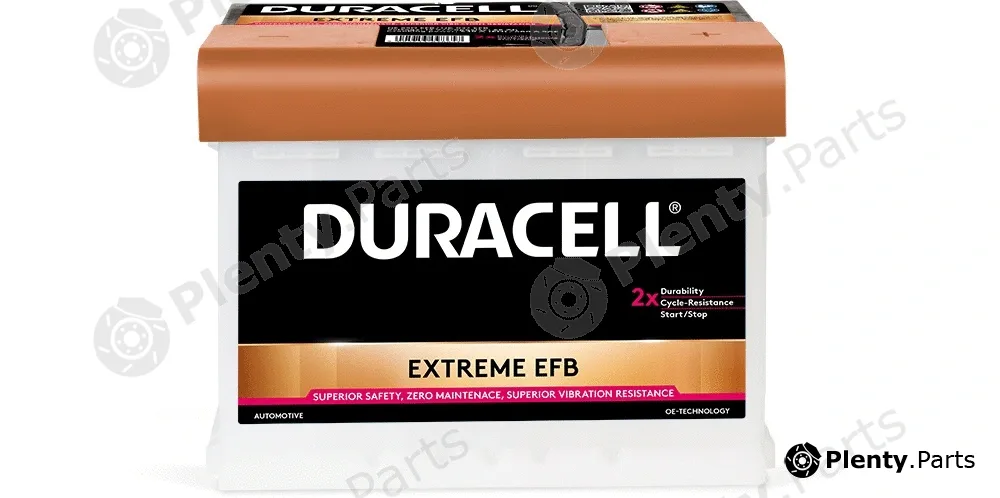Duracell 012565110801 — Starter Battery Extreme EFB