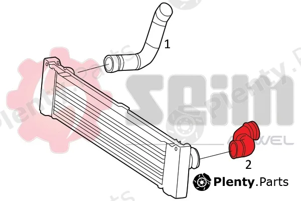 Seim 981848 — Charge Air Hose