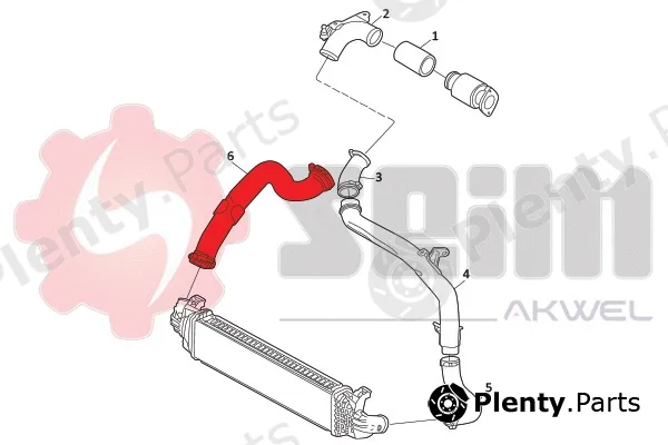 Seim 981995 — Charge Air Hose