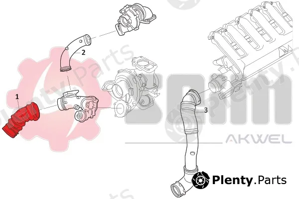 Seim 981719 — Charge Air Hose