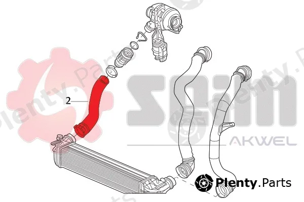 Seim 982117 — Charge Air Hose