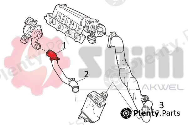 Seim 981777 — Charge Air Hose