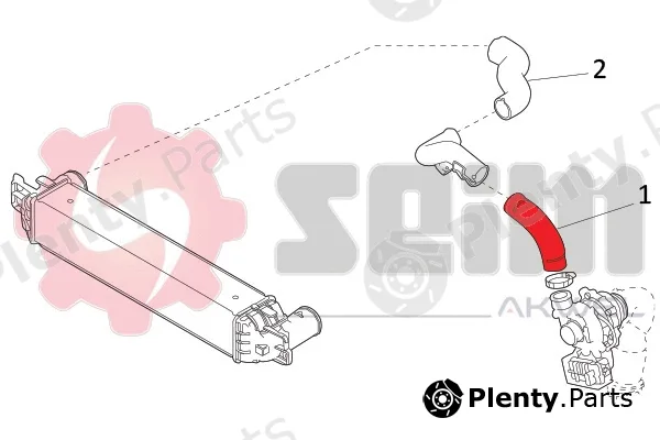 Seim 981878 — Charge Air Hose