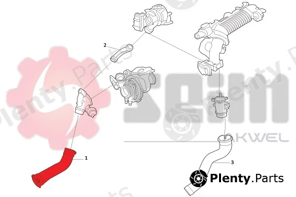 Seim 981737 — Charge Air Hose
