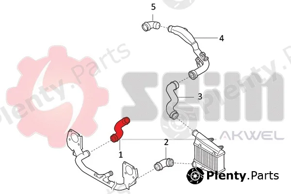 Seim 981929 — Charge Air Hose