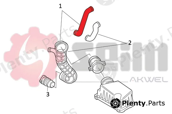 Seim 982025 — Charge Air Hose