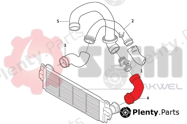 Seim 981991 — Charge Air Hose