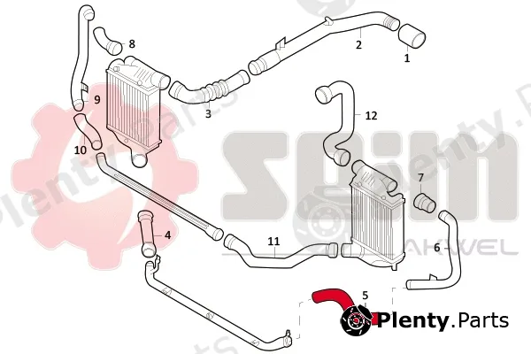 Seim 981697 — Charge Air Hose