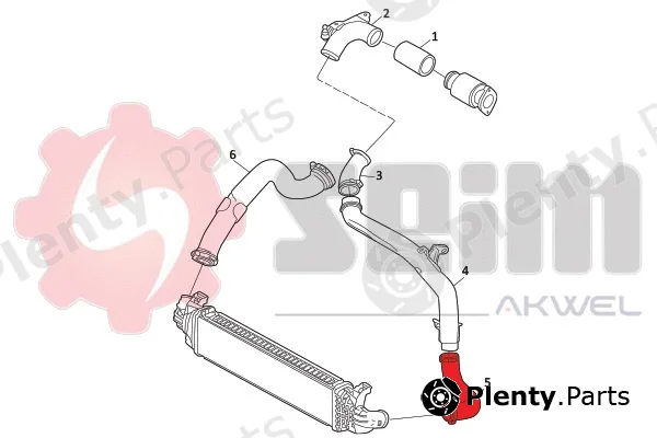 Seim 981996 — Charge Air Hose