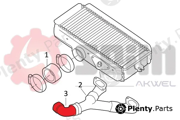 Seim 981932 — Charge Air Hose