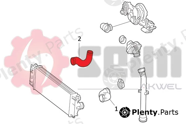 Seim 981845 — Charge Air Hose