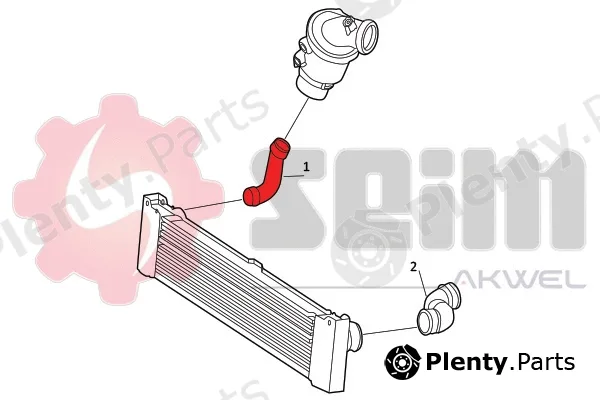 Seim 981849 — Charge Air Hose