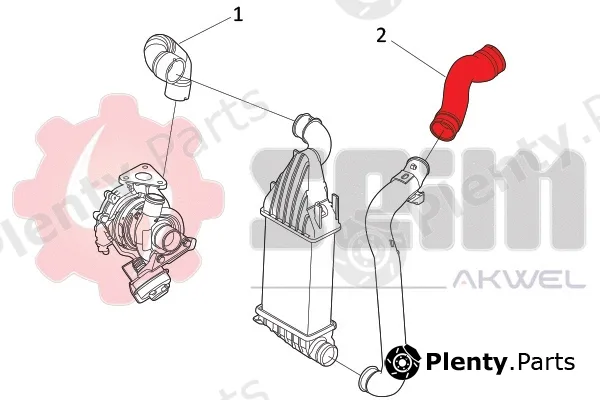Seim 982116 — Charge Air Hose
