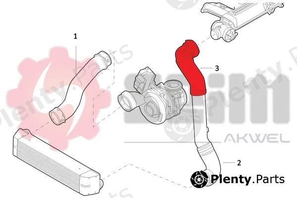 Seim 981723 — Charge Air Hose