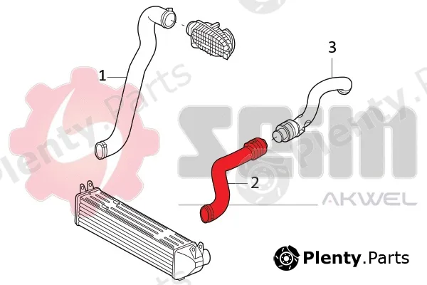 Seim 981823 — Charge Air Hose