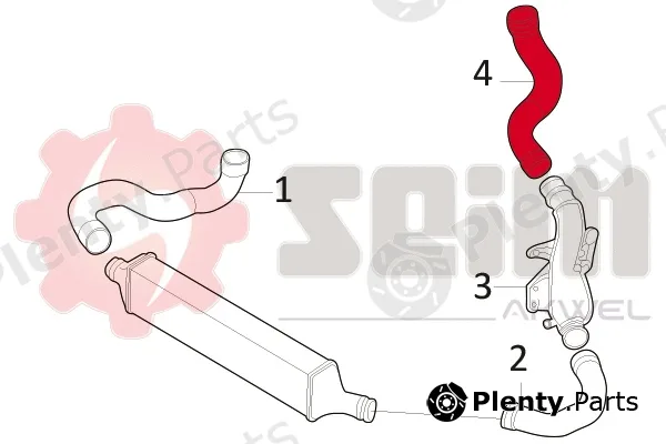 Seim 981685 — Charge Air Hose