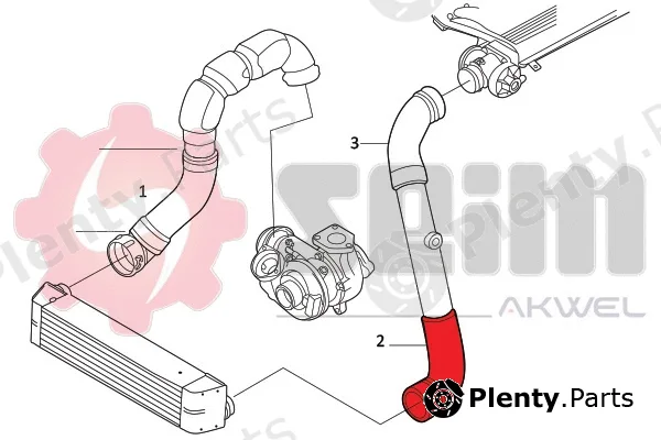 Seim 981726 — Charge Air Hose