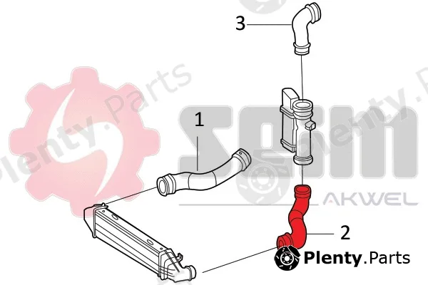 Seim 981869 — Charge Air Hose