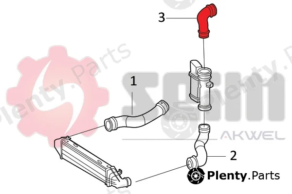Seim 981872 — Charge Air Hose