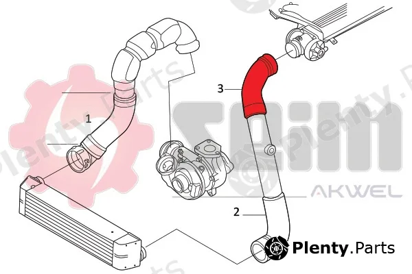 Seim 981725 — Charge Air Hose