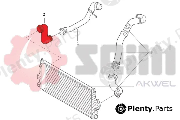 Seim 981982 — Charge Air Hose