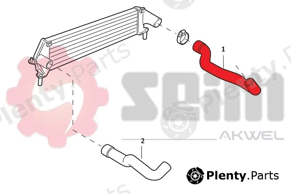Seim 981822 — Charge Air Hose