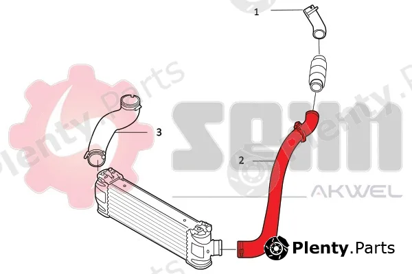 Seim 981806 — Charge Air Hose