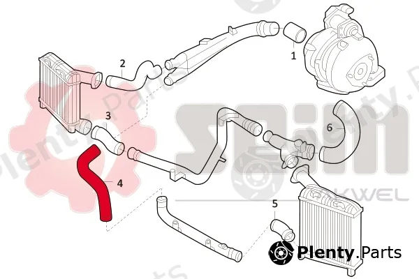 Seim 981705 — Charge Air Hose