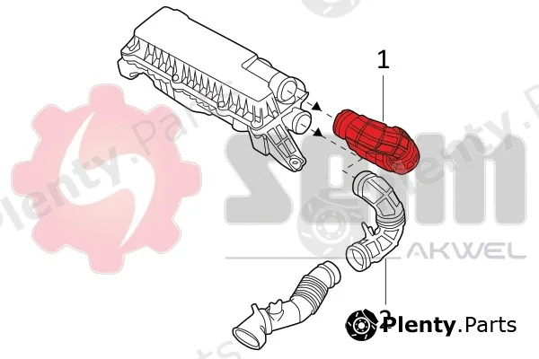 Seim 982077 — Charge Air Hose