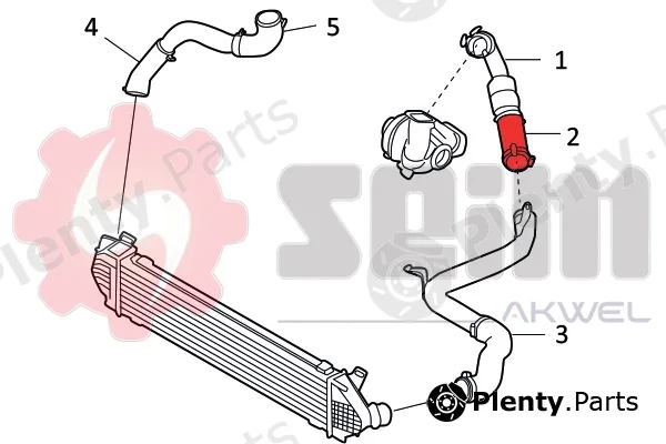 Seim 981793 — Charge Air Hose