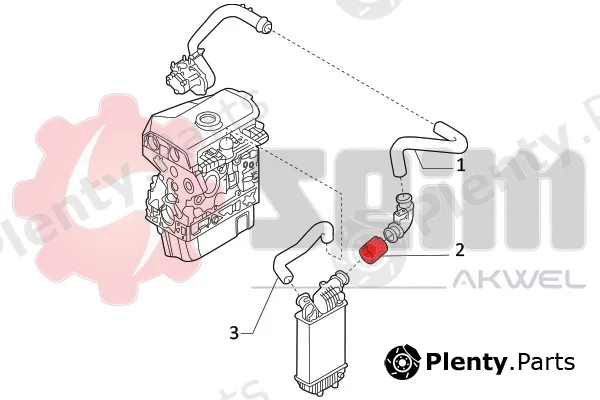 Seim 982094 — Charge Air Hose