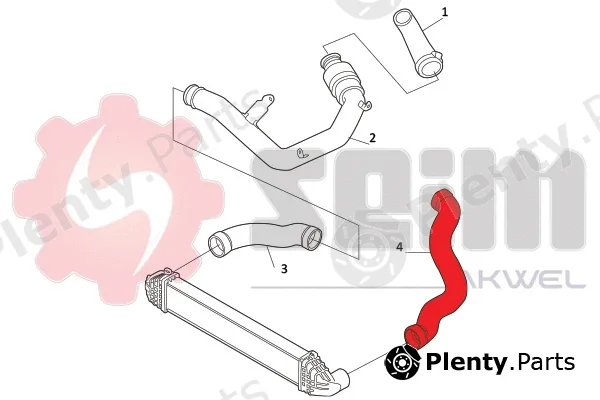 Seim 981999 — Charge Air Hose
